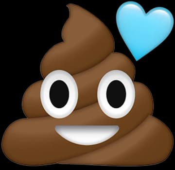 Happy poop