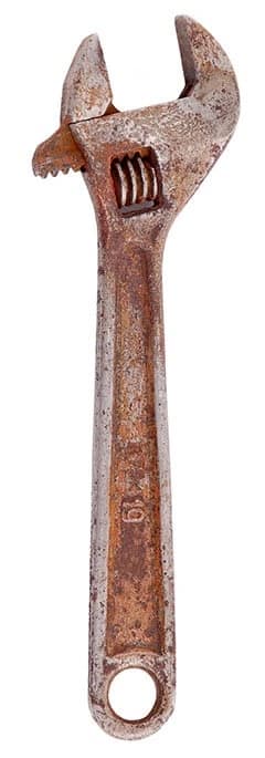 Rusty tool