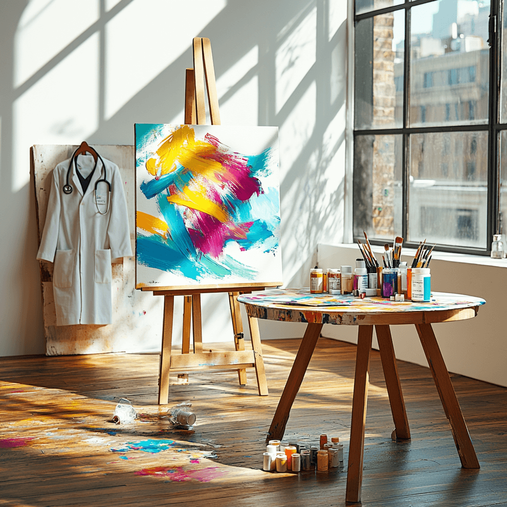 Why These Doctors Prescribe Painting Over Drugs For Boosting Mental Wellbeing about false